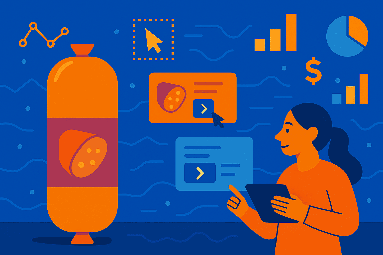 Повышение узнаваемости бренда колбасной продукции через Programmatic